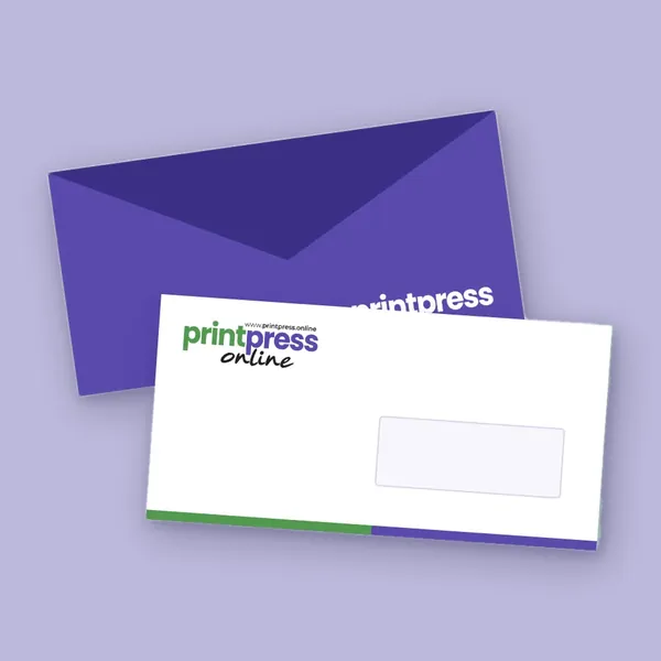 Envelopes printed by printpress