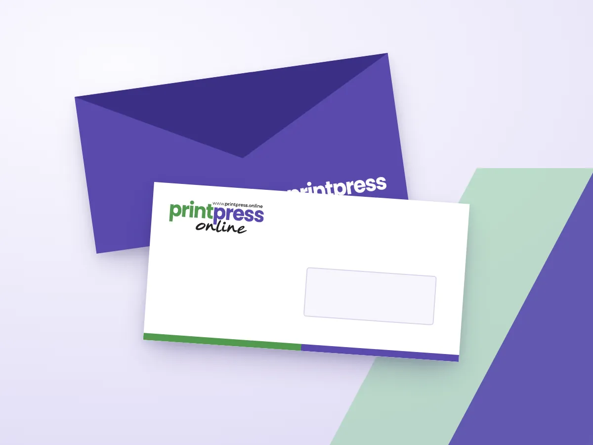 Envelopes printed by printpress