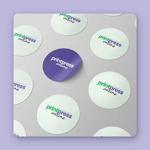 Labels / stickers printed by printpress
