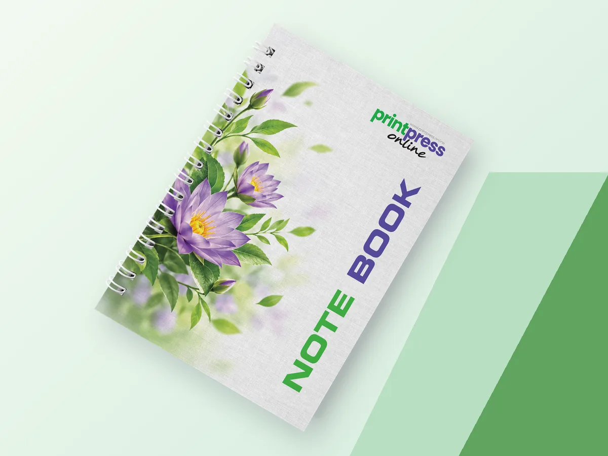 Notebooks printed by printpress